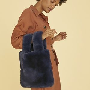 UnHide Lil Fluffy Navy Bag